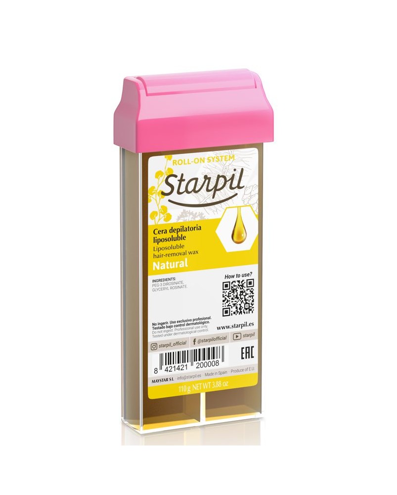 Cera Roll-on 110 gr. Natural Starpil